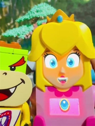 Triple Lego Mario PRESS their botton’s and this is what happened #funny #shorts #trending #asmr c14