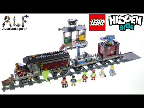 Lego Hidden Side 70424 Ghost Train Express Speed Build