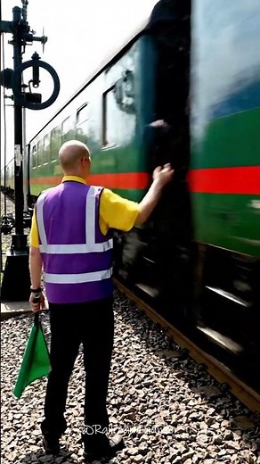 Insane Railway Token Exchange at Full Speed 🚆