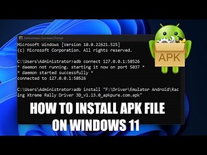 Cara Install File APK Di Laptop Windows 11 Tanpa Emulator