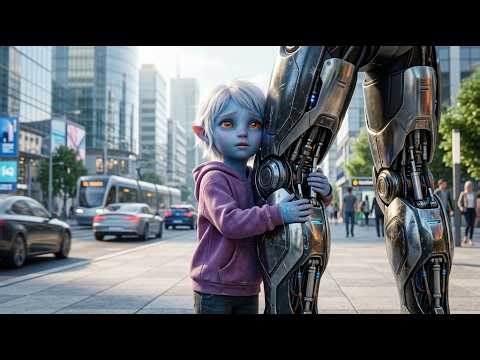 The Alien Girl Pretended to Be a Human Machine—Her Secret Will Shatter Your Heart | HFY