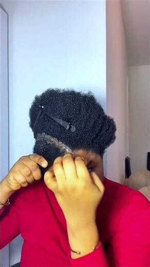 Easy way to flat twist #hairstyle #diyhairstyle #braids #shortvideo #braids