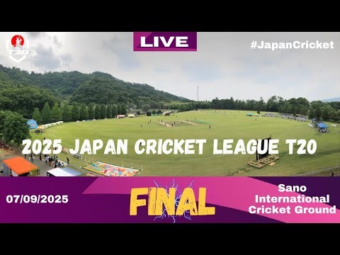LIVE Japan Cricket League 2025 T20 FINAL｜日本クリケットリーグ2025 年 T20 決勝戦
