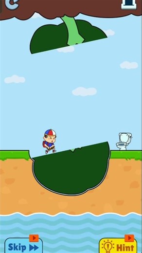 Rush to toilet Level 135 #short #게임 #gameplay