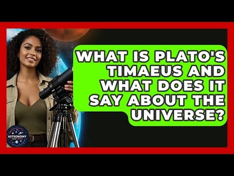 What Is Plato's Timaeus And What Does It Say About The Universe? - Astronomy Made Simple