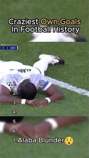 Craziest Own Goals in Football History