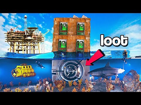 I Built a Hidden Vault Underwater Base in Rust.
