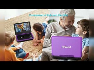 Review: ieGeek Portable DVD Player 12.5", with 10.5" HD Swivel Screen, Car Travel DVD Players ...