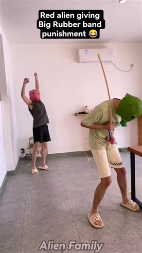 Archery Battle with Alien Family 👽🏹 | Loser Gets Punished 🤣#shorts #shortsfeed #alienfamily #viral