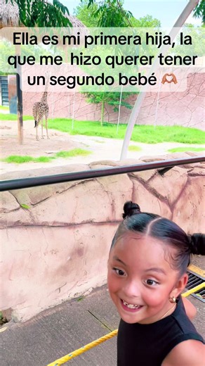 Young Girl's Adorable Zoo Visit with Giraffe