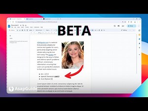 How to Type a Beta Symbol in Google Docs