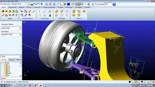 ADAMS汽车悬架动力学仿真教程