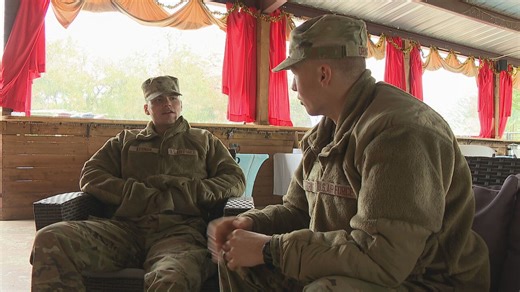 Lackland Air Force trainees get a taste of home with San Antonio families