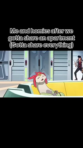 Sharing is caring 😩 #fyp #foryou #anime #animememe #animememes #meme #memes #spacedandy #homie #homies #sharing #sharingiscaring #funny #relatable #viral #spacedandyanime
