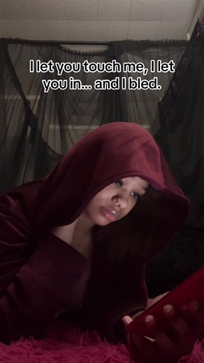 I love when you rub on my back slow… soft… like every inch of me mattered. Like your hands knew how to make me feel safe, like your fingers could paint care and draw away my pain. I closed my eyes. I leaned into you. Your fingers traced my spine like they were meant to memorize me, every line, every curve. Then the touch turned sharp. The warmth became fire. Something cut through me and I froze. I didn’t want to feel it. I told myself, this can’t be real. You love me too much to hurt me. The sti