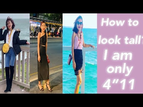 How to look taller | I am 4”11 in height
