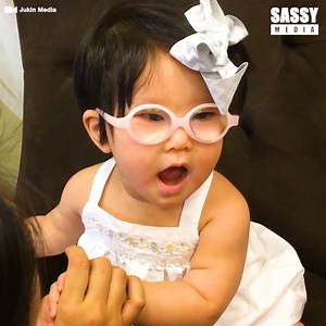 23M views · 183K reactions | Look mom, I can see you now! ❤️ | Sassy | Facebook