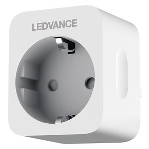 Priza smart / inteligenta Ledvance, Wi-Fi, 2300W, 10A, programabila, contor energie, alba | Dedeman
