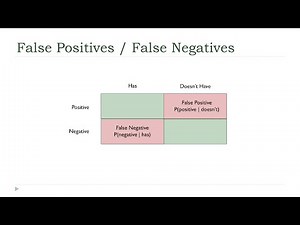False Positives and False Negatives