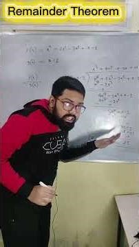 Remainder Theorem Class 9 I #polynomials #class9maths #kritishankar #genzclass