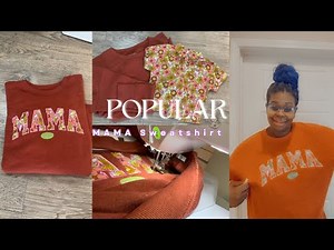 Let’s Elevate the Viral MAMA Sweatshirt with Stunning Embroidery!!
