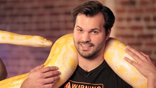 How To Handle A 100-Pound Python | Discovery Channel