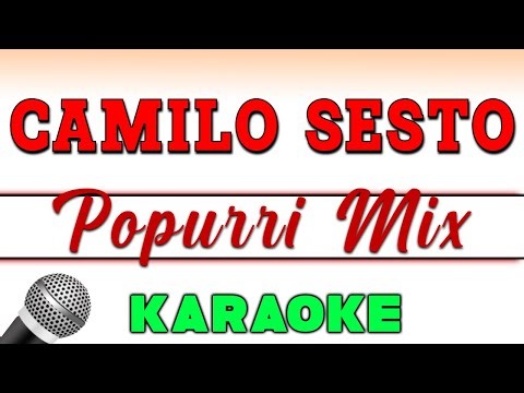 Camilo Sesto - Popurri Mix - KARAOKE