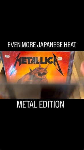 Preserving Mega Store on Instagram: "We brought over a lot of LPs from Japan. Still getting them out on the floor. This time it’s metal. Just in time for a metal show with @lefttosuffer tonight. Don’t miss it. It’s Tuesday and we are open from 11 am to 11 pm today."