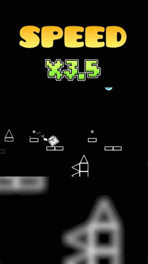 Base after base but only 3.5x speed in Geometry Dash #shorts #geometrydash #baseafterbase