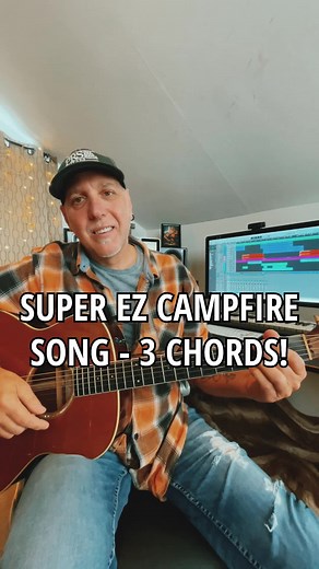 Easy 3 Chord Guitar Song Tutorial