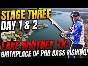 The Lake that Birthed Pro Bass Fishing! ( Stage 3 Lake Whitney/Waco 4K )
