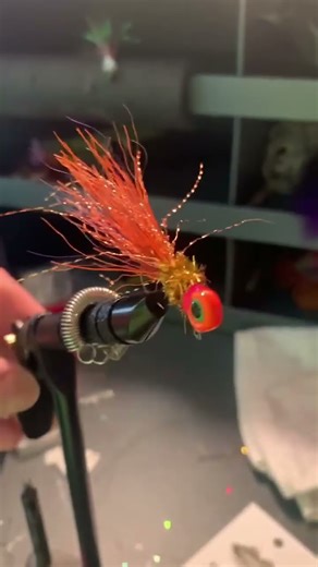 Homemade hand tied hair jigs