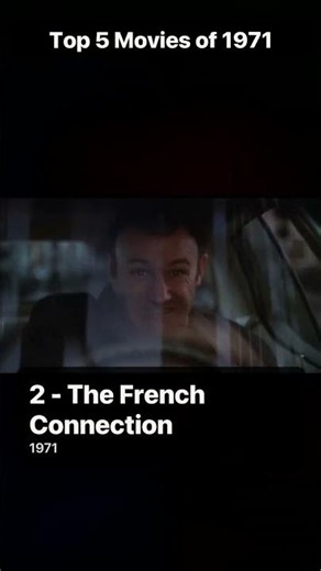 Top 5 Movies of 1971