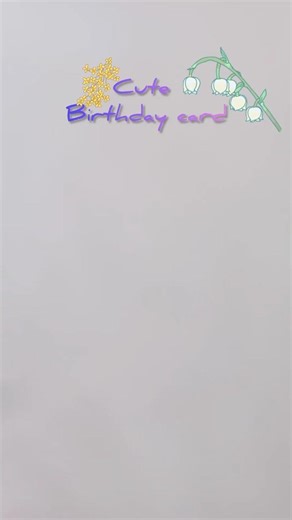 cute birthday card 🎁#craft #craft ideas # crafter Pallavi 💖