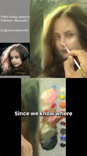 7.6K views · 159 reactions | Why Values Matter in Oil Painting. Value (light and dark) is what gives your painting form and depth—even more than color. Nail your values, and your portrait will feel solid and alive, no matter what hues you use. | Renso Art | Facebook