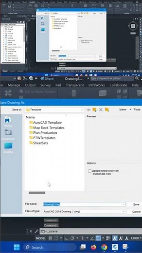 AutoCAD Civil 3D Drawing Save Problem Fix #construction #autocadcivil3d #autocad