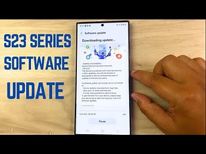 How to Software Update Samsung Galaxy S23 Ultra/S23 Plus/S23 - Android One UI