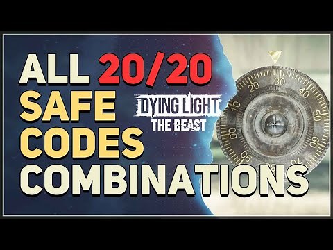 All Safe Code Combinations Dying Light The Beast