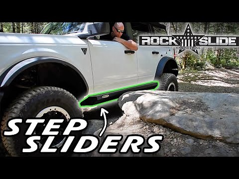 Rock Slide Engineering Slider Steps for 2021+ Ford Bronco - How To Install