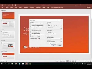 Make PowerPoint auto-loop for digital signage