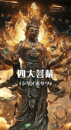 四大菩薩と日本の神々の修行