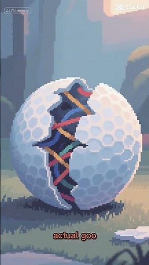 What’s Really Inside a Golf Ball.
