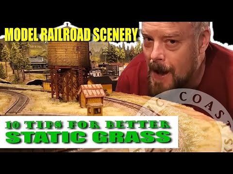 Model Railroad Scenery: 10 Tips for Better Static Grass