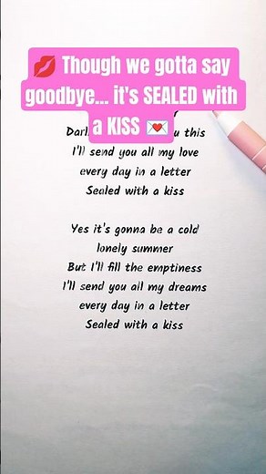 Sing Sealed with a Kiss 💋 | Emily Linge Cover | Learn English with Songs 🎶