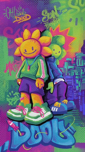 Chill out! 🤫 #indodoodle #hiphop #graffiti #streetart #digitalart #infinitepainter #street #streetwear #sneakers #basketball #doods #doodleart #crew #urbanexploring