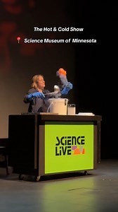 5.9K views · 16 reactions | From fire to fog, witness the power of extreme temperatures  Don’t miss the Hot and Cold Show on your next museum adventure! https://bit.ly/3YCHKyf | Science Museum of Minnesota | Facebook