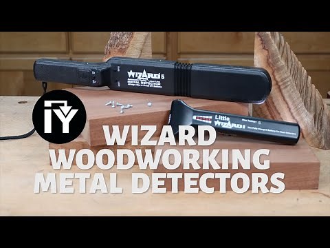 Lumber Wizard Metal Detectors - Find the Metal Before Your Jointer Does!