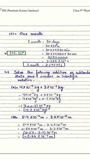 9th Class Physics Chapter#1Numerical #9th#9thclass