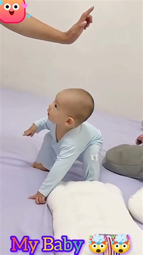 Baby Stand On Foot | Copy Mom action perfect ❣️