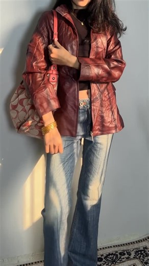 Slow_fashion_store_nepal on Instagram: "Vintage Leather Jackets(All Genuine) 🌀🧷 This post has 6 items! Measurements are mentioned below! DM to order🫶🏻 1)Bust-36, shoulder-15, length-21 2)Bust-34, shoulder-15, length-21 3)Bust-36, shoulder-14, length-23 4)Bust-44, shoulder-16, length-22 5)Bust-36, shoulder-15, length-22 6)Bust-38, shoulder-15, length-24 #vintagejacket #newdrop #leatherjacket #thriftstorenepal #outfitinspo"